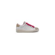 Panchic Vit-Beige Läder Sneakers - Tillverkad i Italien White, Dam