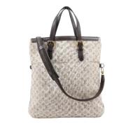 Louis Vuitton Vintage Pre-owned Laeder handvskor Beige, Dam