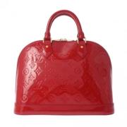 Louis Vuitton Vintage Pre-owned Tyg louis-vuitton-vskor Red, Dam