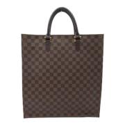 Louis Vuitton Vintage Pre-owned Canvas louis-vuitton-vskor Brown, Dam