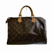 Louis Vuitton Vintage Pre-owned Canvas louis-vuitton-vskor Brown, Dam