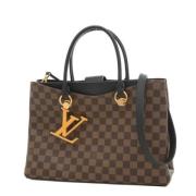 Louis Vuitton Vintage Pre-owned Canvas louis-vuitton-vskor Brown, Dam