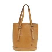 Louis Vuitton Vintage Pre-owned Laeder louis-vuitton-vskor Beige, Dam