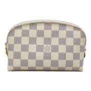 Louis Vuitton Vintage Pre-owned Canvas plnbcker White, Dam