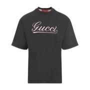 Gucci Medley Kortärmad T-shirt Gray, Herr