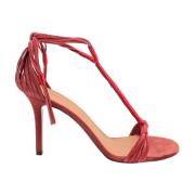 Isabel Marant High Heel Sandals Red, Dam