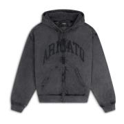 Axel Arigato Link Zip-Up Hoodie Black, Herr