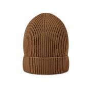 Dolce & Gabbana Räfflad Ull/Kashmir Beanie Mössa Beige, Dam