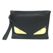 Fendi Vintage Pre-owned Laeder fendi-vskor Black, Herr