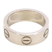 Cartier Vintage Pre-owned Vitt guld ringar White, Dam