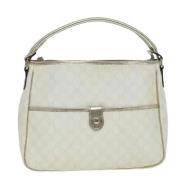 Gucci Vintage Pre-owned Canvas gucci-vskor White, Dam