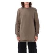 Rick Owens Lagerstickad Tröja Dust Aw24 T-shirt Brown, Herr