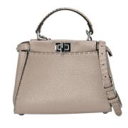 Fendi Vintage Pre-owned Tyg fendi-vskor Gray, Dam