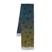 PS By Paul Smith Polka Logo Herr Halsduk Navy Multicolor, Herr