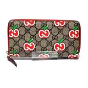 Gucci Vintage Pre-owned Laeder plnbcker Multicolor, Dam