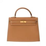 Hermès Vintage Pre-owned Laeder handvskor Brown, Dam