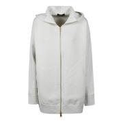 Fabiana Filippi Stilren Zip Sweater White, Dam