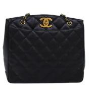 Chanel Vintage Pre-owned Laeder chanel-vskor Black, Dam