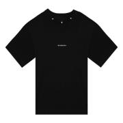 Givenchy Kortärmad rund hals T-shirt Black, Herr