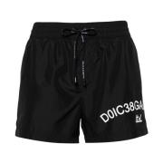 Dolce & Gabbana Herr Badshorts Black, Herr