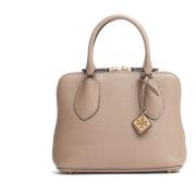 Tory Burch Beige Handväska Mini Swing Läder Beige, Dam