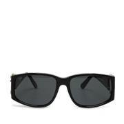 Chanel Vintage Pre-owned Plast solglasgon Black, Dam