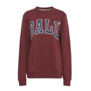 Ball K. Griffey Sweatshirt Fall Maroon Red, Dam