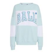 Ball Ice Water Sweatshirt med broderat logotyp Blue, Dam