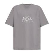 ROA T-shirt med logotyp Gray, Herr