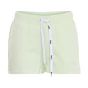 Ball Dam Mint Sweatshorts med Elastisk Midja Green, Dam