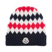 Moncler Blå Hatt för Män och Kvinnor Multicolor, Unisex