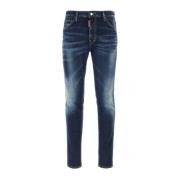 Dsquared2 Klassiska Denim Jeans för vardagsbruk Blue, Herr