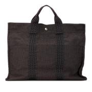 Hermès Vintage Pre-owned Canvas totevskor Gray, Dam