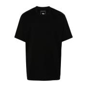 Y-3 Svart Regular Kortärmad Tee Black, Herr