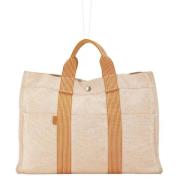 Hermès Vintage Pre-owned Canvas totevskor Beige, Dam