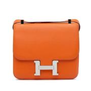 Hermès Vintage Pre-owned Laeder axelremsvskor Orange, Dam