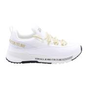 Versace Jeans Couture Stilig Vanpelt Sneaker för Män White, Dam