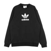 Adidas Premium Svart Lätt Crewneck Sweatshirt Black, Herr