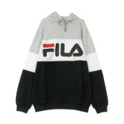 Fila Nattblockerad Hoodie Ljusgrå Multicolor, Herr