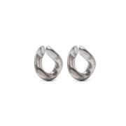 Jil Sander Silver Earcuffs DW5 Gray, Dam