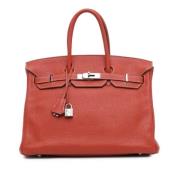 Hermès Vintage Pre-owned Laeder handvskor Orange, Dam