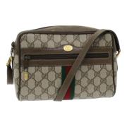 Gucci Vintage Pre-owned Laeder gucci-vskor Beige, Dam