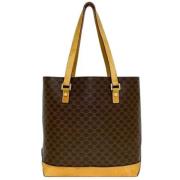 Celine Vintage Pre-owned Canvas totevskor Brown, Dam