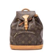 Louis Vuitton Vintage Pre-owned Canvas ryggsckar Brown, Dam