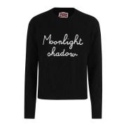 MC2 Saint Barth Klassisk Crewneck Sweater Black, Dam