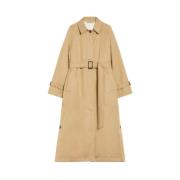 Max Mara Weekend Beige Kappor Trafoi Beige, Dam