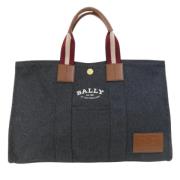 Bally Pre-owned Pre-owned Canvas handvskor Black, Dam