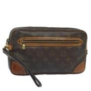 Louis Vuitton Vintage Pre-owned Canvas kuvertvskor Brown, Dam