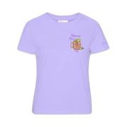 MC2 Saint Barth Bomull Moscow Mule T-shirt för kvinnor Purple, Dam