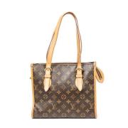 Louis Vuitton Vintage Pre-owned Canvas handvskor Brown, Dam